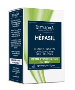 Hépasil, 90&nbsp;gélules